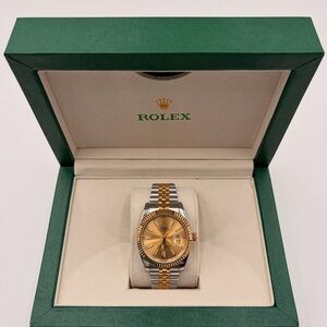 Rolex Two-Tone Gold and Silver Watch